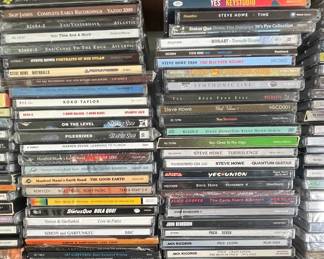 Collection of Assorted Rock, Blues, and Folk Music CDs