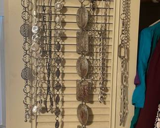 Vintage Metal Chain & Concho Belts