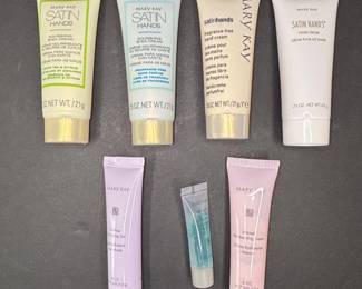 Mary Kay Satin Hands Pampering Set and Other Skincare Lot