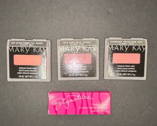 Mary Kay Mineral Cheek Color Compacts and Signature Cheek Color