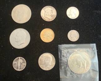 United States Coin Collection with Silver Content