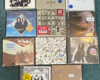 Led Zeppelin and Jimmy Page Compact Disc Collection
