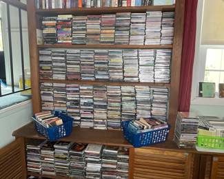 Vintage Music Compact Disc Collection