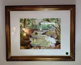 Watercolor Landscape Painting