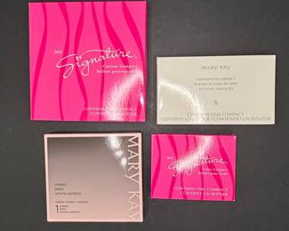 Mary Kay Signature Custom Compacts and Foundation Compact