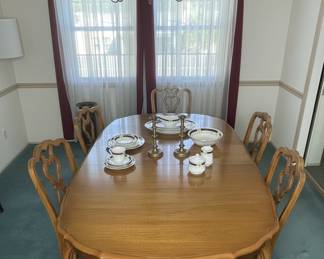 Vintage French Provincial Style Dining Set