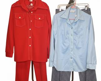 Vintage 1970s Women's Leisure Pant Suits
