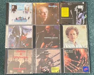 Classic Rock and Folk CD Collection