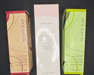 Mary Kay Body Lotions - Red Tea & Fig, TimeWise Visibly Fit, and Lotus & Bamboo