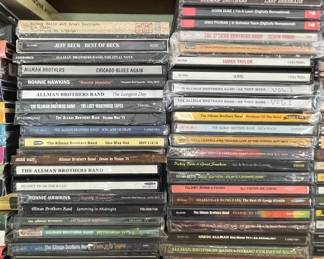 Allman Brothers Band and Related Artist CDs Collection