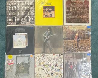 Signed The Allman Brothers Band Vinyl Records