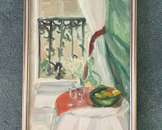 Impressionist-Style Still Life Painting