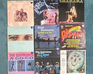 Vintage Vinyl Record Collection