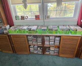 Vintage Music Compact Disc Collection