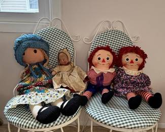 Vintage Dolls: Raggedy Ann and Andy 