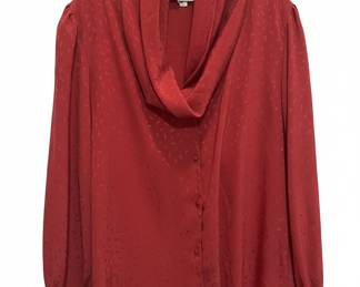Vintage Adamo Cowl Neck Blouse