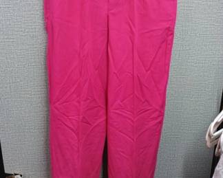 Vintage Hot Pink High-Waisted Trousers