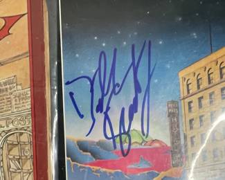 Grateful Dead From the Mars Hotel Vinyl Record Signed by Bob Weir