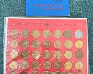 Franklin Mint Presidential Hall of Fame Commemorative Medal Collection (1968)