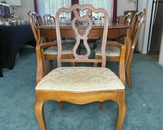 Vintage French Provincial Style Dining Set
