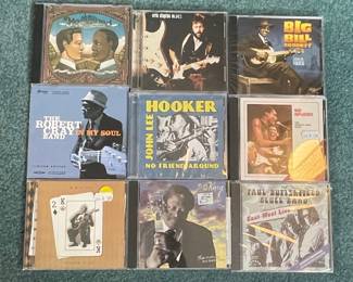 Collection of Blues Music CDs