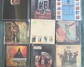 Collection of Autographed Vintage Vinyl Records