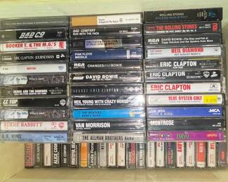 Vintage Cassette Tape Collection