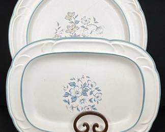 Country Ware Ashberry Stoneware Serving Platters