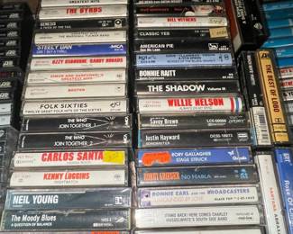 Vintage Music Cassette Tapes