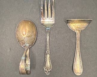 Assorted Sterling Silver Serving Utensils