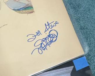 Collection of Signed Vintage Vinyl Records