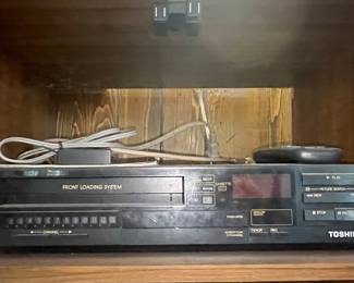 Toshiba VCR VHS Player Recorder