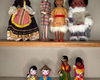 Vintage International Souvenir Dolls