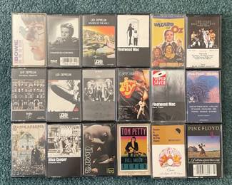 Vintage Music Cassette Tapes