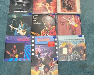 Jimi Hendrix Vinyl Record Collection