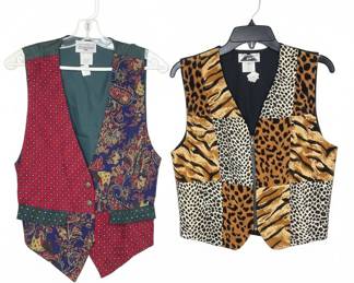Vintage Patterned Vests