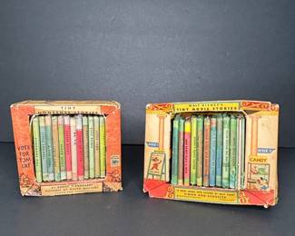 Simon and Schuster Miniature Storybook Sets - Tiny Nonsense Stories & Walt Disney's Tiny Movie Stories