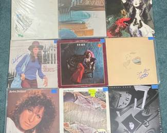 Collection of Signed Vintage Vinyl Records