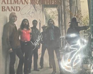 Signed The Allman Brothers Band Vinyl Records