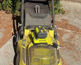 cordless lawn mower