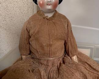 antique German doll