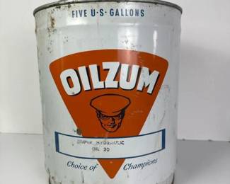 180 oilzumfivegallonhydraulicoilcan