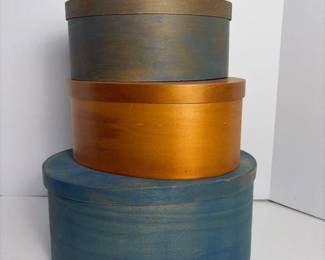 017 shakerstyleovalwoodenpantryboxesin