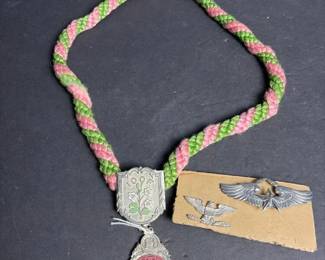 015 ioofservicemedalwithpinkandgreenb
