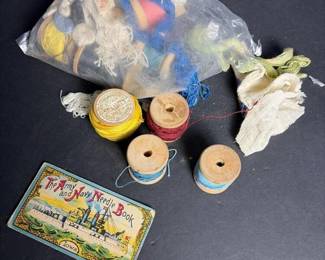 205 vintagearmyandnavyneedlebookwithw