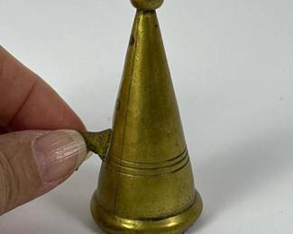 024 vintagebrasscandlesnufferinconical