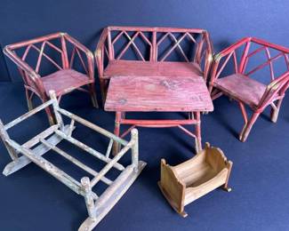 303 vintagedollhousetwigfurnituresetwit