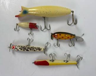 021 vintagewoodenfishingluresassortedco