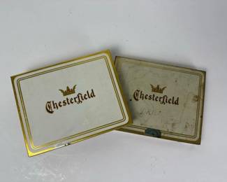 177 chesterfieldcigarettetinboxeswithgo