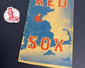 239 1956bostonredsoxprogramwithredsox